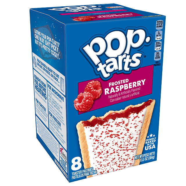 Kellogg's Pop-Tarts Raspberry [384g]