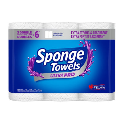 Sponge Towel 3 Ultra Choose Size [3pk]