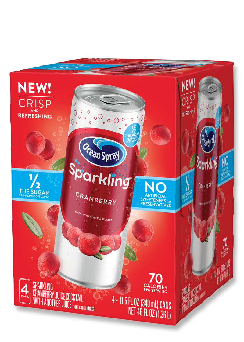 OceanSpray Sparkling Cranberry [6pk]