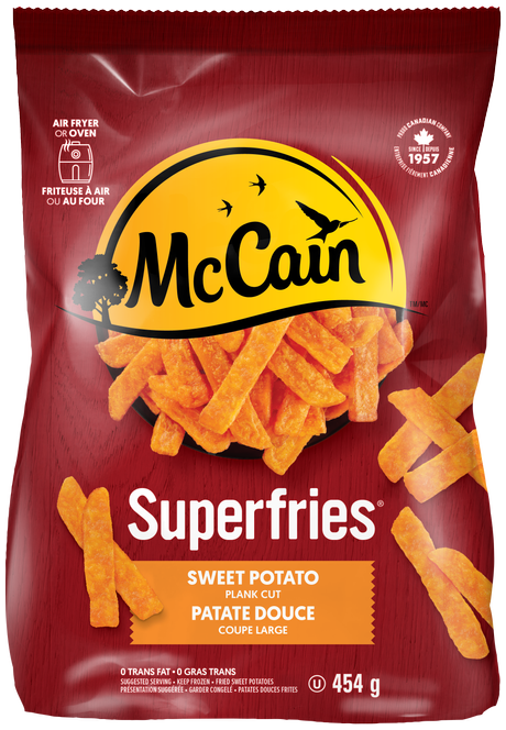 Superfries Sweet Potato Plank Cut [454g]