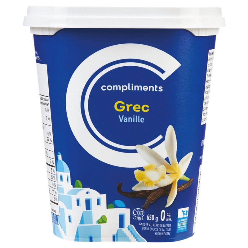 Compliments Vanilla 650g