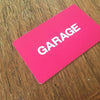 Garage Card $25