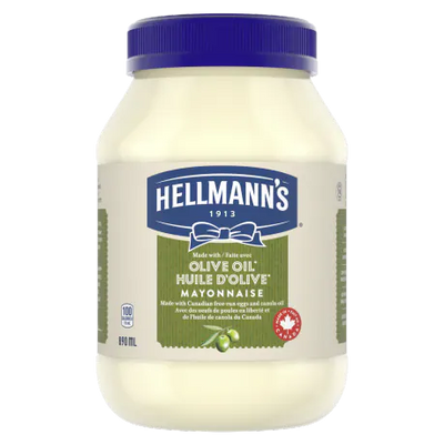 Hellmanns Olive Oil Mayo [890ml]