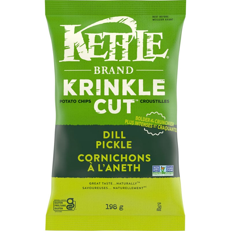 Kettle Chips Dill Pickle [198g]