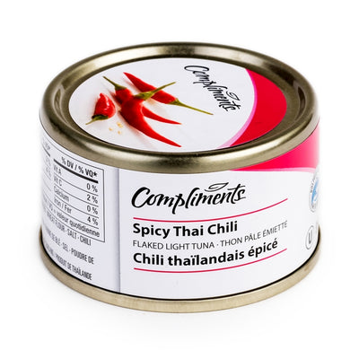 Compliments Spicy Thai Flaked Light Tuna [85g]