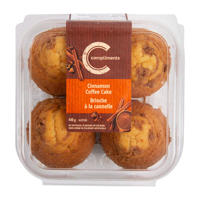 Compliments Cinnamon Coffee Cake Muffins [4pk]