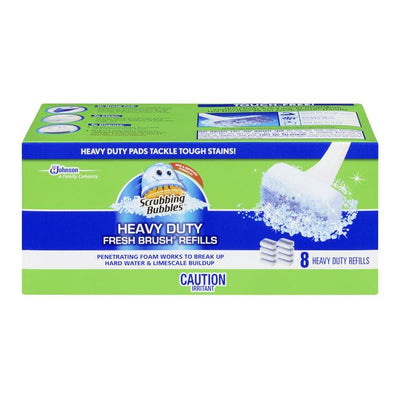 Scrubbing Bubbles Heavy DutyFresh Brush Refills, 8 ct
