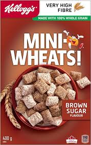 Kelloggs Mini Wheat Brown Sugar [460g]