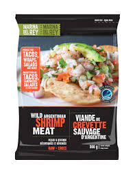 Marina Del Rey Frozen Wild Argent Shrimp Meat [300g]