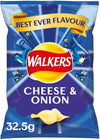 Walkers Crisps Cheese & Onion 32.5gr