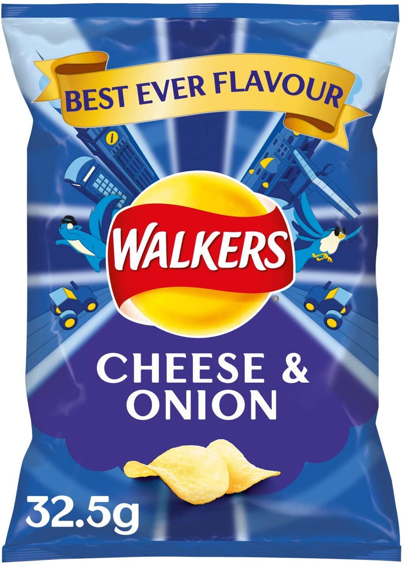 Walkers Crisps Cheese & Onion 32.5gr
