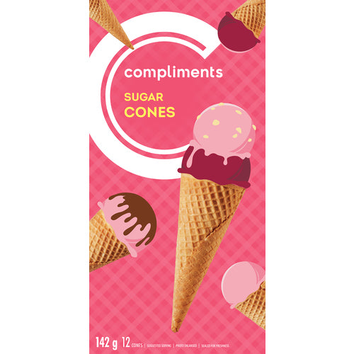 Compliments Sugar Cones [12pk]