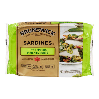 BrunswickSardinesHotPeppers [106g]