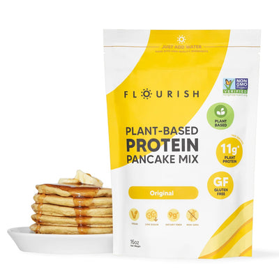 Flourish Plant Based Protein Pancake Mix, 454 g [430g]