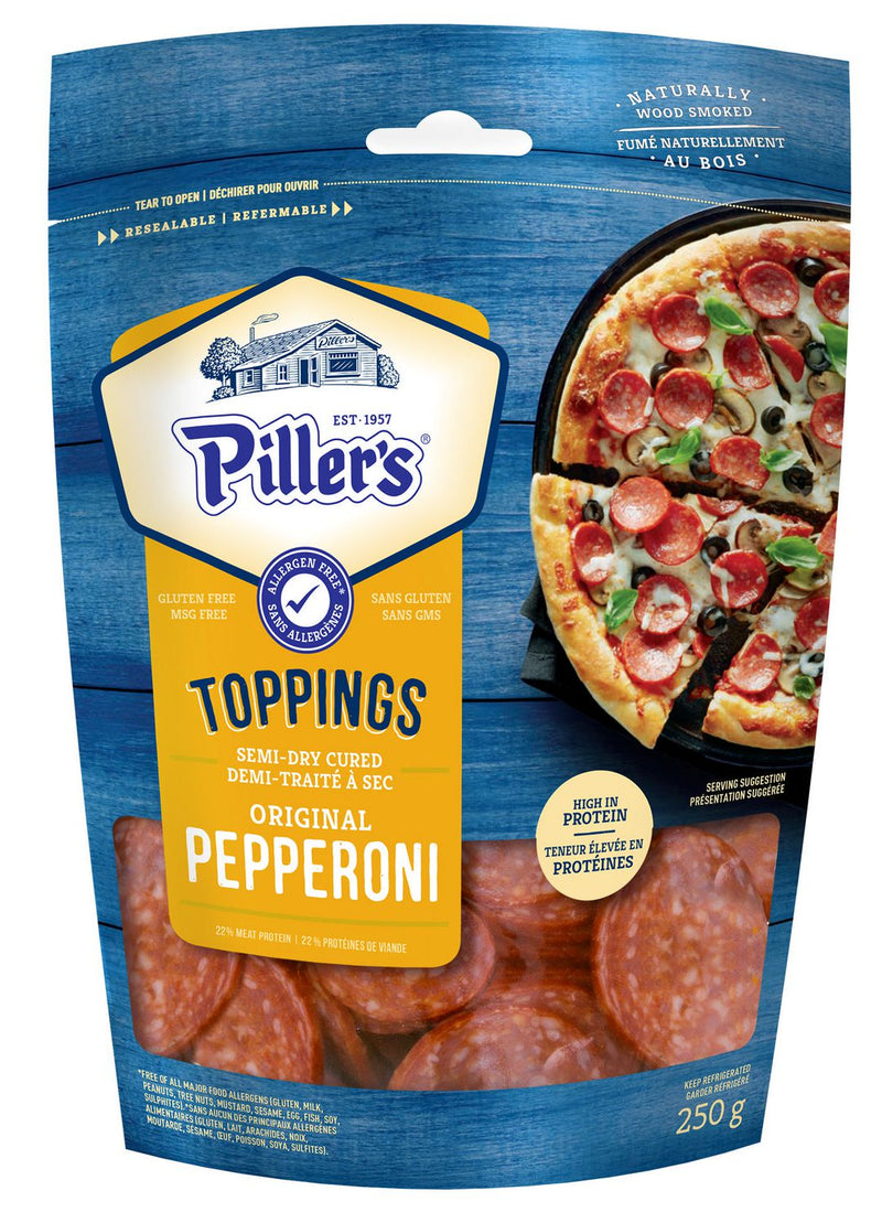 Pillers Sliced Pizza Pepperoni [250g]