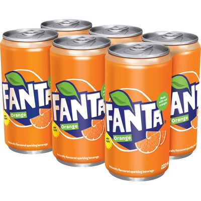 Fanta 6x222ml [6 pkg]