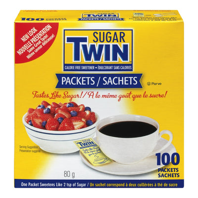 Sugar Twin White Packets [100pk]