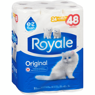Royale Bath Tissue Double Roll [24pk]