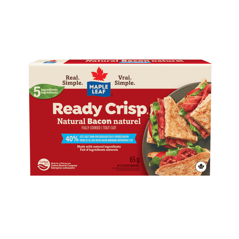 Ready Crisp Bacon Less Salt [65g]