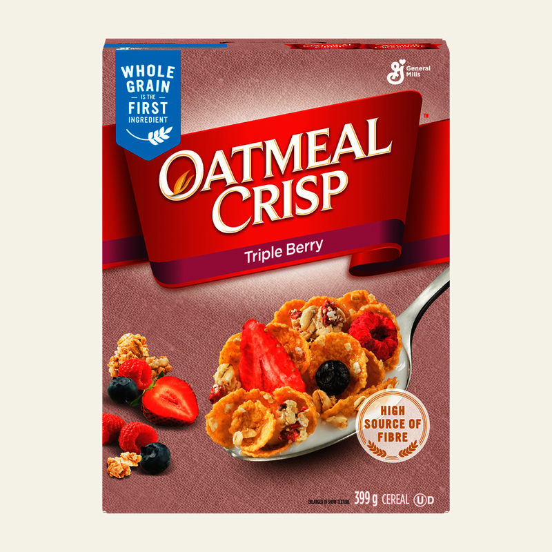 Oatmeal Crisp Cereal Triple Berry [399g]