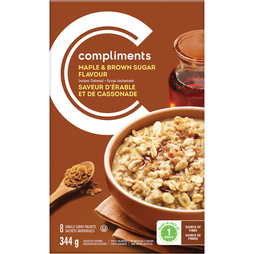 CompOatmealMapleBrnSugar [344g]