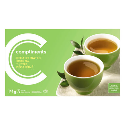 CompDecafGreenTea72pk [72 pkg]
