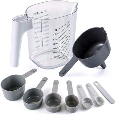 L.Gourmet 9-pc Meas Cup Set