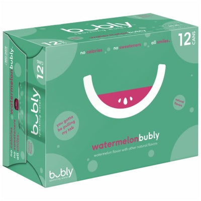 BublyWatermelon12x355ml [12 pkg]