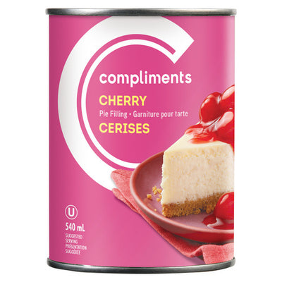 Compliments Pie Filling Cherry [540ml]