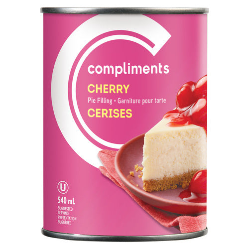 Compliments Pie Filling Cherry [540ml]