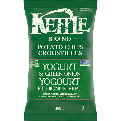 Kettle Chips Yogurt & Green Onion [198g]