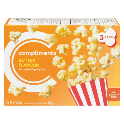 CompButterPopcorn3pk [3 pkg]