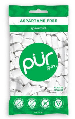 PUR Spearmint Gum [77g]
