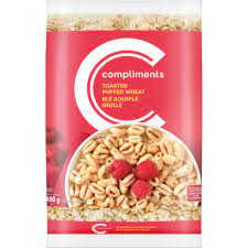 Compliments Puffed Wheat [400g]