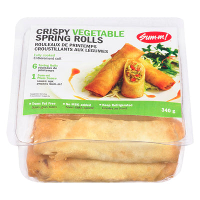 SummCrispyVegetableSpringRoll [350g]