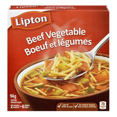 Lipton Beef Vegetable Soup [94g]