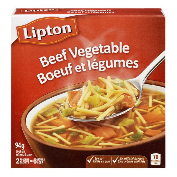 Lipton Beef Vegetable Soup [94g]
