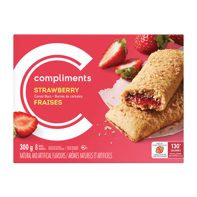 Compliments Strawberry Cereal Bar 300g