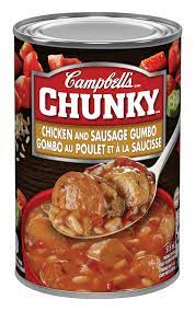 Campbells Chunky Soup Sausage Chicken Gumbo [515ml]