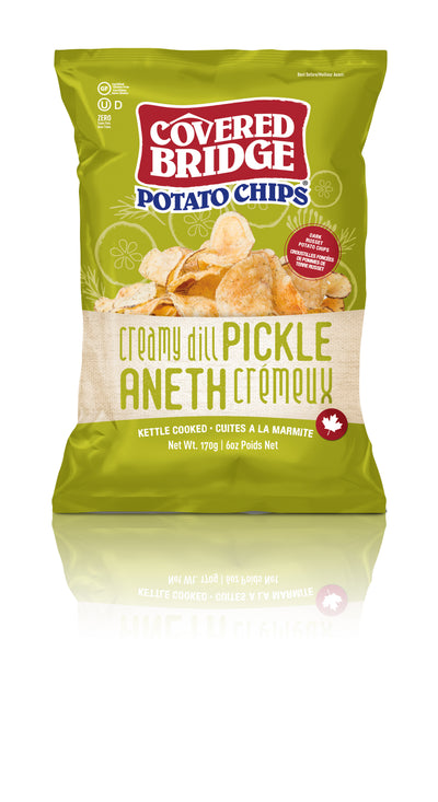 Covered Bridge Chips Dill [170g]
