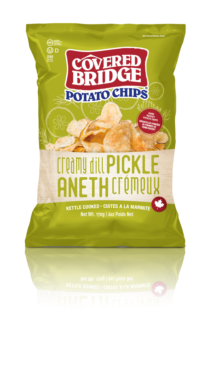 Covered Bridge Chips Dill [170g]