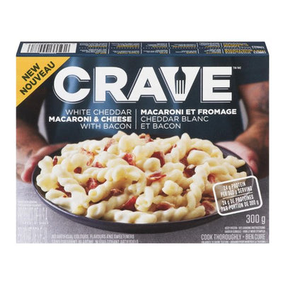 Crave White Mac & Cheese with Bacon [300g]