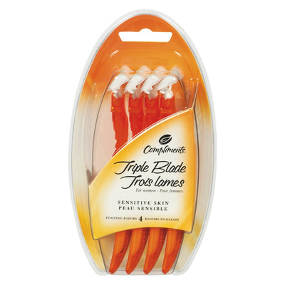 Comp 3 Blade Disposable Razor [4pk]