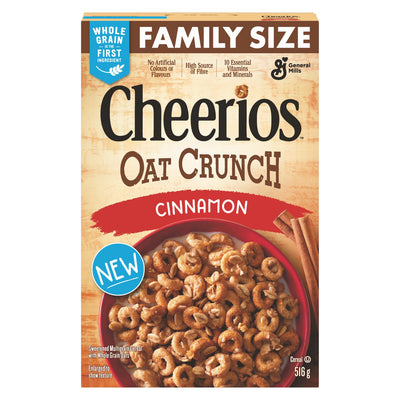 Cinnamon Oat Crunch Cheerios [516g]