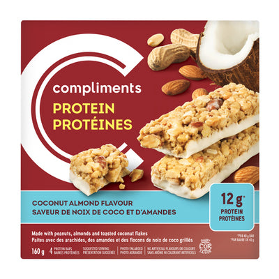 ComCoconutAlmondProteinBar [160g]