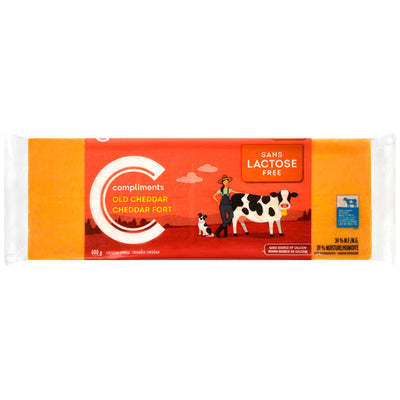 Compliments Lactose Free Old Cheese [400g]