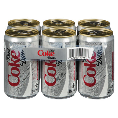 Diet Coke 6x222ml [6 pkg]