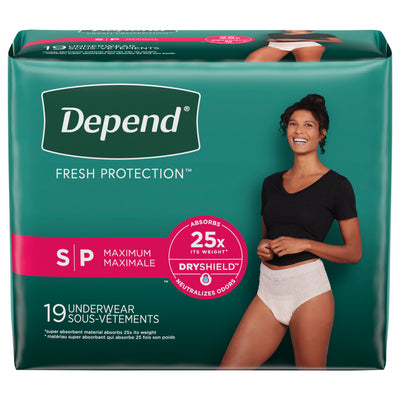 Depends for Women Small [19pk]