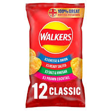 Walkers Chips 12pk