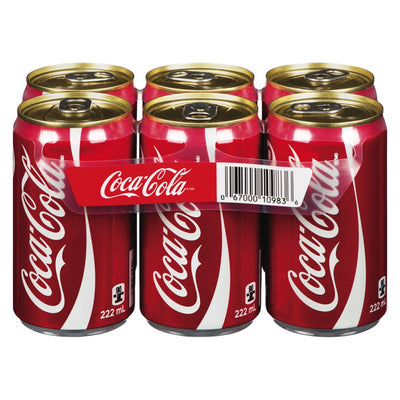 Classic Coke 6x222ml [6 pkg]